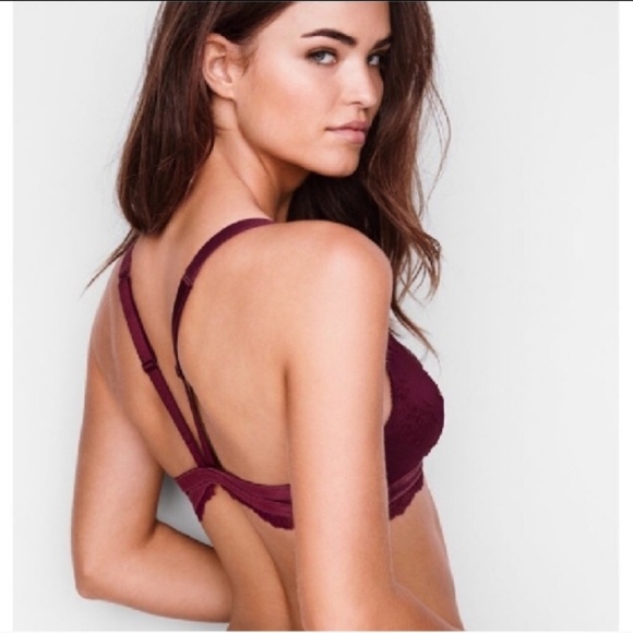 VS Lace & Velvet bralette - Picture 2 of 2